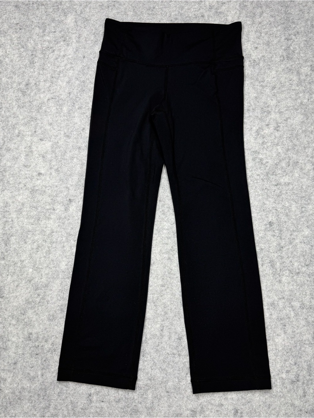 Athleta Women’s Capri/Crop Pants Leggings Black Size Small Straight Cut